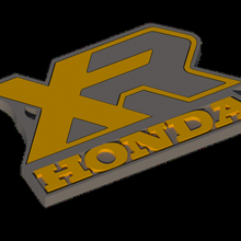 Honda llavero Moda llave anillo moto motociclismo 3d print model - Mito3D