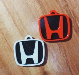 honda logo key ring Jewelry keychain cars 3d print model - Mito3D