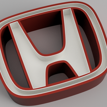 Honda Logo Lampe Kunst staatsbürgerlich nsx crv hrv 3d print model - Mito3D