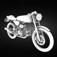 honda motociclo 3d print model - Mito3D