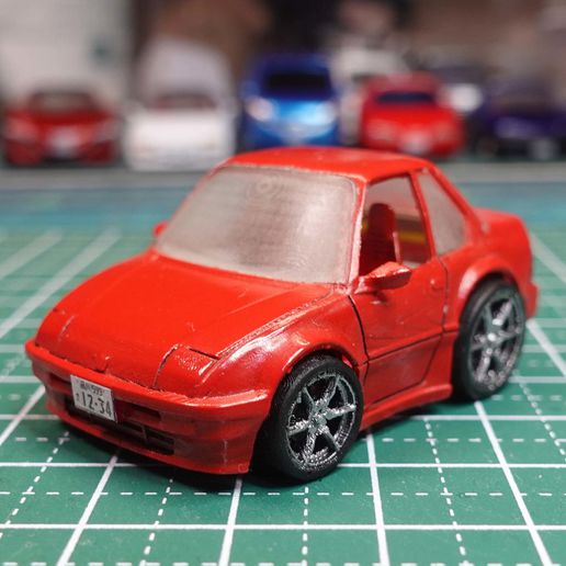 Honda Auftakt 3rd Generation deformiert Stil Spiel Fahrzeuge 3D print model - Mito3D