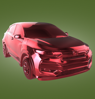 honda xr v automobile macchina veicolo rally gara gli sport Derby turbo superiore velocità 3d print model - Mito3D