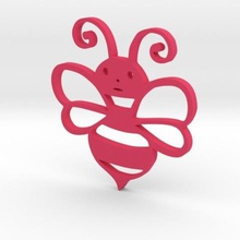 honey bee Schmuck pendent Halskette Blumen-design Schmetterling Baum 3d print model - Mito3D