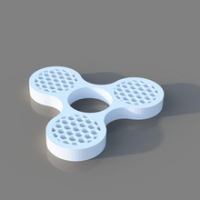 peine de miel fidget spinner juego 3d print model - Mito3D
