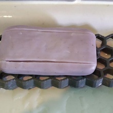 honey comb soap holder 3d print model - Mito3D