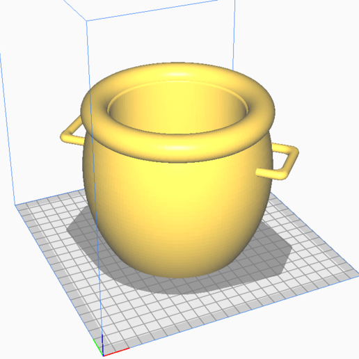 Honig-Topf verschiedene gold pot Honig 3D print model - Mito3D