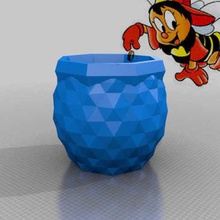 bote de miel casa los contenedores 3d print model - Mito3D