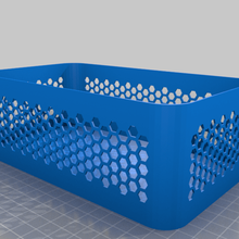 honeycomb box rounded corner organization 3d print model - Mito3D