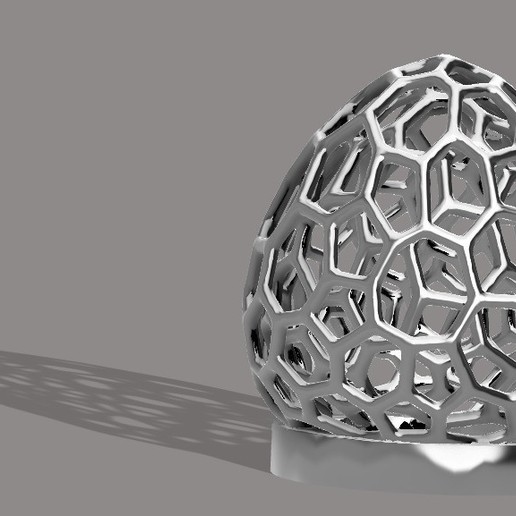 Bienenwabe Lampe Kunst 3D print model - Mito3D