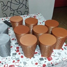 panal funeral urna urnas hogares patrón tapa 3d print model - Mito3D