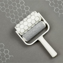 honeycomb paint roller home 3d print model - Mito3D