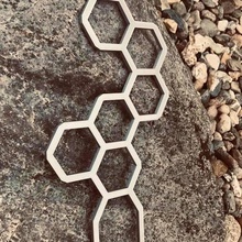 honeycomb-pflanze Leiter home Werk-Leiter Garten honeycomb pflanze 3d print model - Mito3D