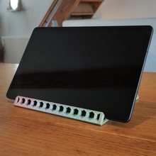 panal tableta estante soporte apoyo tablette abejas fácil teléfono smartphone abeja 3d print model - Mito3D