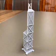 hong kong banca Cina architettura edificio 3d print model - Mito3D