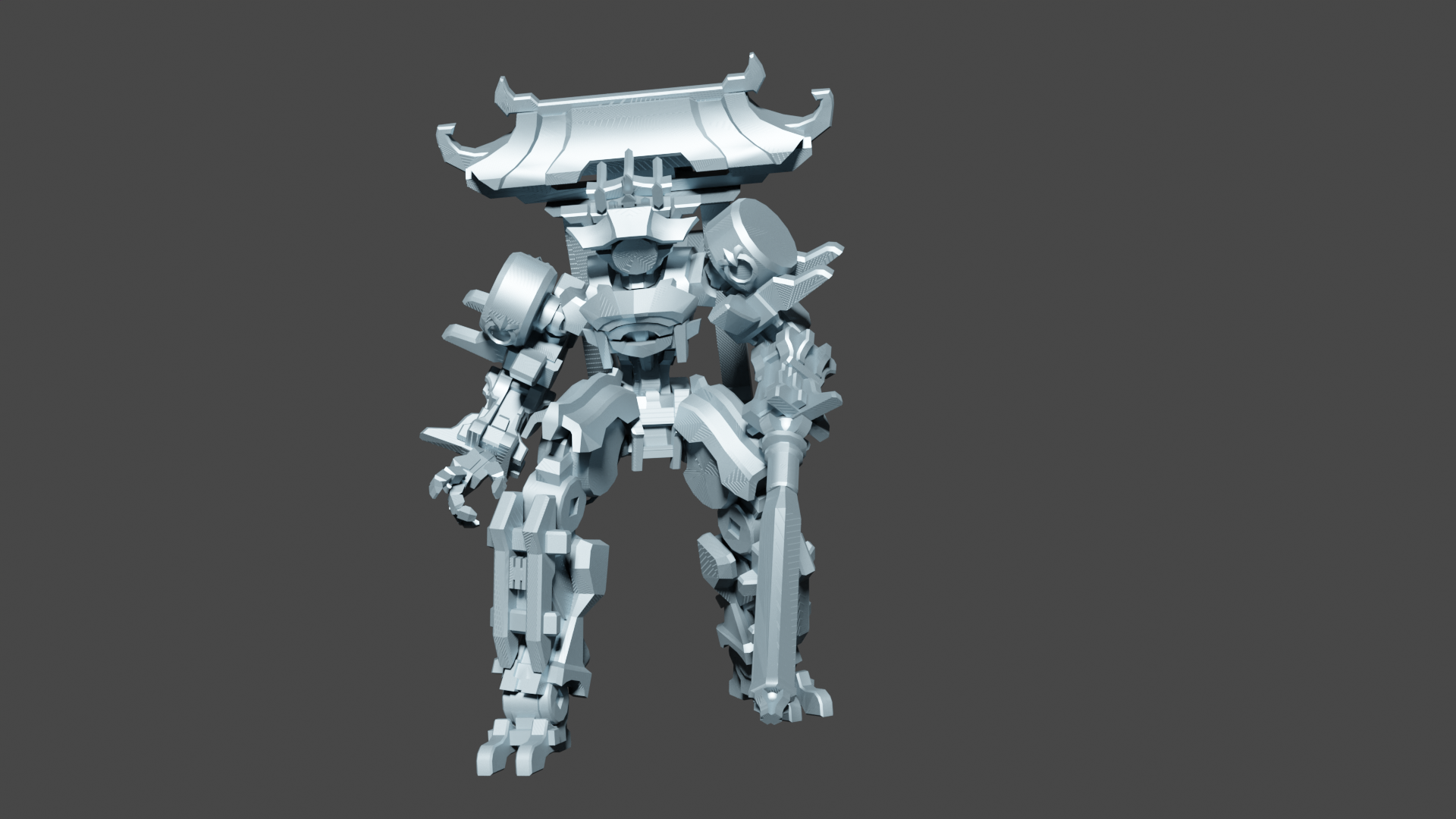 honkai estrella carril mecha samurai juego mmo línea modelos anime 3D print model - Mito3D