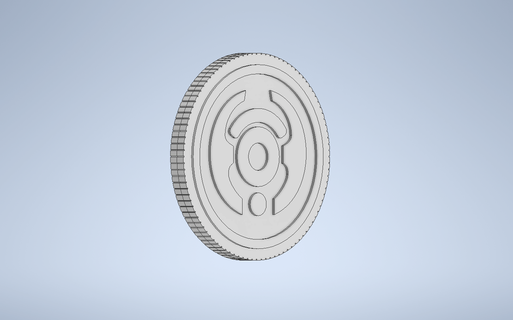 honkai star rail - topaz coin 3d print model - Mito3D