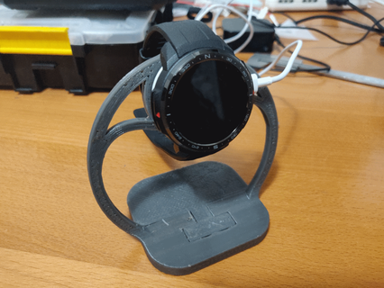 Onur gs profesyonel akıllı saat Doluyor ayakta durmak şarj cihazı rıhtım istasyon huawei manyetik Kulp destek spor saati gadget 3d print model - Mito3D