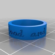 hoodandjesses1 gioielleria personalizzato anelli 3d print model - Mito3D