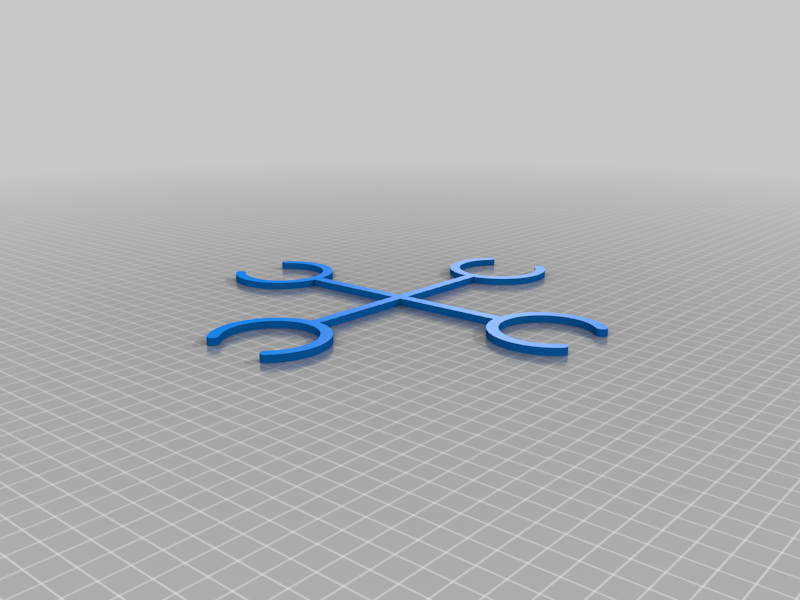Haken 1b Organisation 3D print model - Mito3D