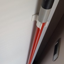 gancio manico di scopa - per casa organizzazione la hook 3d print model - Mito3D