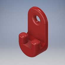 hook dinette game potholder 3d print model - Mito3D