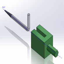 crochet percer adaptateur DIY 3d print model - Mito3D