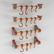 hook hanger system home cup cupboard kitchen rack workshop 3d print model - Mito3D