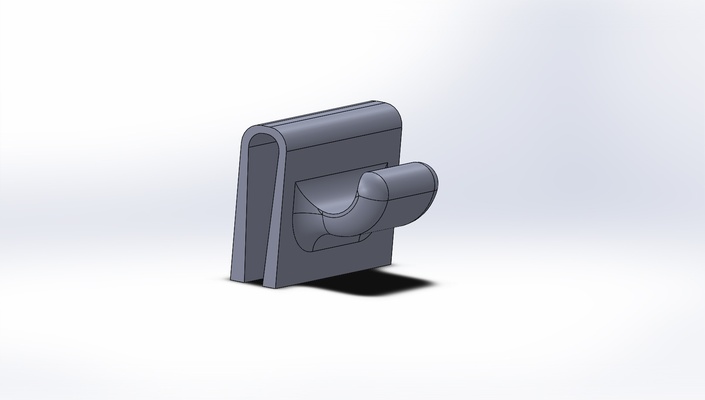gancho dom persianas renault escénico 3 ciego cubierta carcasa funda 3d print model - Mito3D