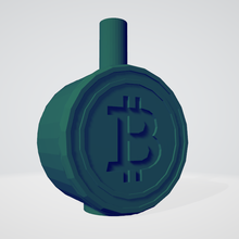 nargile kaşimba Boquilla bitcoin bong ağızlık ekstrüder 3d print model - Mito3D