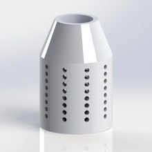 hookah diffuser various hobby smoke shisha mouthpiece hub 3d print model - Mito3D