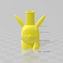 cachimbo de água do bocal shisha cachimba vários bong pikachu pokemon anime art 3d print model - Mito3D