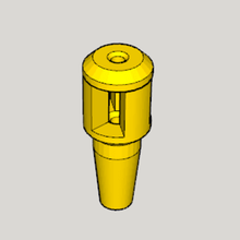 cachimbo de água válvula ventilação a arte 3d print model - Mito3D