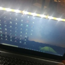 Haken sicher LED Streifen Lichter Laptop Bildschirme Bildschirm 3d print model - Mito3D