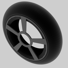 hoopermodchallenge tire looperdebucle toy tyre nosupport impression3d 3d 3d print model - Mito3D