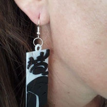 hoops revengers izana anime jewelry earrings jewellery bijouteri 3d print model - Mito3D