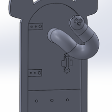 ululante búho casa dibujos animados personaje disney puerta figurilla modelo Arte 3d print model - Mito3D