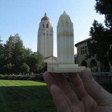 hoover tower various usa tall san francisco bay area architecture stanford model building 3d print model - Mito3D