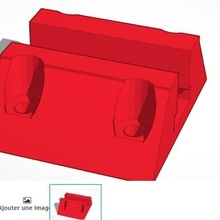 Staubsauger Vakuum Reiniger Griff Unterstützung 3d print model - Mito3D