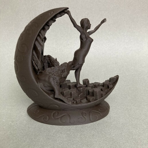 esperança casa decoração escultura self help motivação arte 3D print model - Mito3D