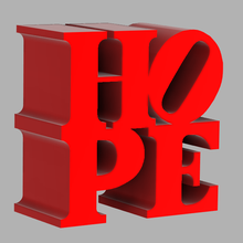hope art sculpture 3d print model - Mito3D