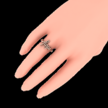esperanza anillo joyería joya oro llanura stl 3d print model - Mito3D