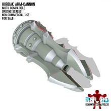 hordak arm cannon motu compatible game motuo mastersoftheuniverse custom actionfigures rbl3d horde weapon fivepoinfive 3d print model - Mito3D