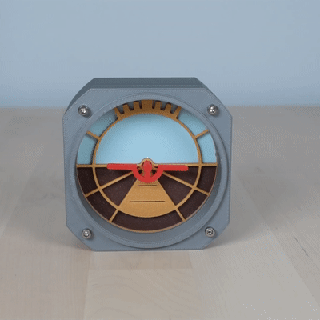 horizon gauge easy print - electronics required Game 3d print model - Mito3D
