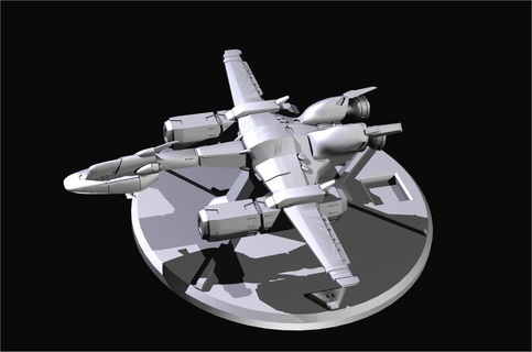 horizont Hornhecht 1 1000 Rahmen geformt stonetemplestudios 3d print model - Mito3D