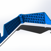 horizontal célula phone suporte 3d print model - Mito3D