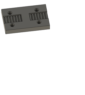 horizontal hot bed strap anet a8 warm belt mgn mgn12 mgn12h 3d printer accessories 3d print model - Mito3D