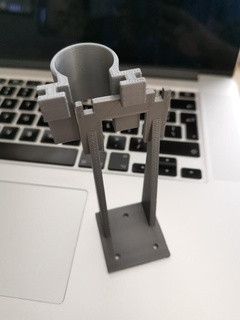 horizontal Oberfläche lora Antenne Halterung DIY Werkzeuge Macher 3d print model - Mito3D