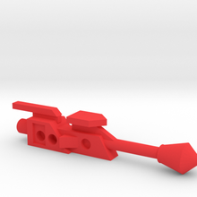 hornetroid tail gun micronauts 5mm beam tripler microman 3d print model - Mito3D