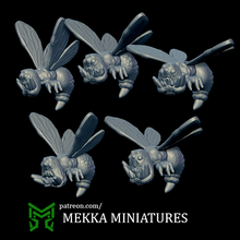 eşek arıları cehennem ork baş kafalar 28mm masaüstü minyatür 40k Gorkamorka Mordheim takımı öldür 3d print model - Mito3D
