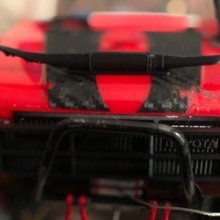 cornes rc crawler architecture voiture robot d'exploration haute poly klaxons 3d print model - Mito3D